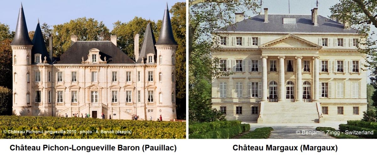 Château Pichon-Longueville Baron / Château Margaux