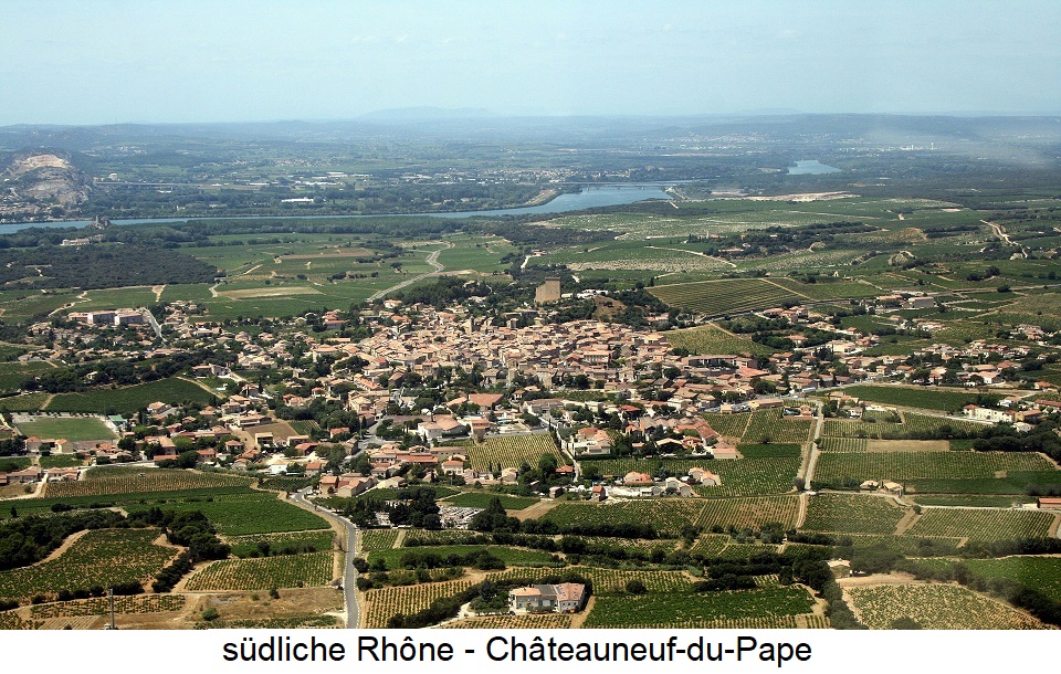 Rhône - südliche Rhône - Châteauneuf-du-Pape