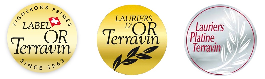 Terravin - Logo, Goldsiegel, Platinsiegel