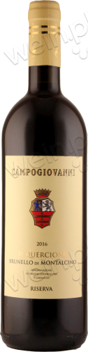 2016 Brunello di Montalcino DOCG Riserva "Il Quercione"