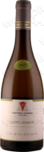 2021 Saint Joseph AOC blanc Vin Biologique