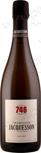 2018 Champagne AOC Extra Brut Cuvée "N° 746 (Deg.:10/2022)
