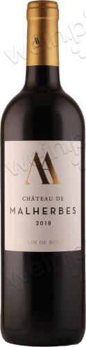 2018 Cadillac Côtes de Bordeaux AOC Château de Malherbes Rouge