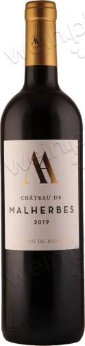 2019 Cadillac Côtes de Bordeaux AOC Château de Malherbes Rouge