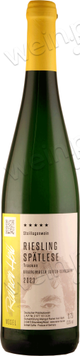 2023 Brauneberg Juffer-Sonnenuhr Riesling Spätlese trocken *****, Steillagenwein